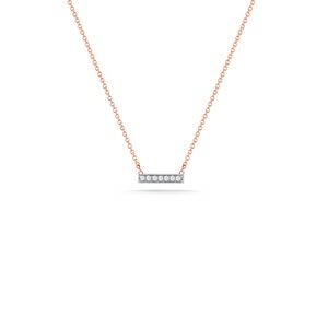 Dana Rebecca Sylvie Rose Bar Necklace